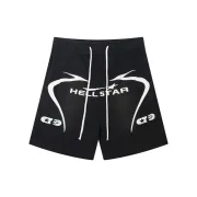 Hellstar Short pants Black/Grey/Red #B53184