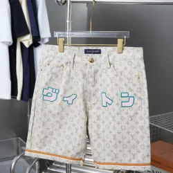   Short Pants for men Catwalk collaboration denim shorts #B52924