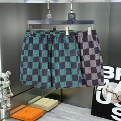 Brand L Pants for Brand L Short Pants for men Beach shorts Plaid shorts #B52987