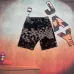 Louis Vuitton Pants for Louis Vuitton Short Pants for men Black plaid jeans short #B52910