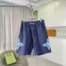 Louis Vuitton Pants for Louis Vuitton Short Pants for men Black/White/Blue #B53781