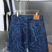 Louis Vuitton Pants for Louis Vuitton Short Pants for men Rippled denim shorts #B52922