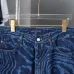 Louis Vuitton Pants for Louis Vuitton Short Pants for men Rippled denim shorts #B52922