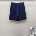 Louis Vuitton Short Pants for men Pure Cotton Black/Blue #B52911