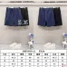 Louis Vuitton Short Pants for men Pure Cotton Black/Blue #B52911