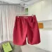 Moncler pants for Moncler  short pants  for men Red/Blue/Black #B53780