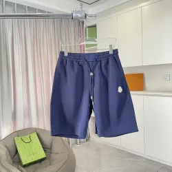 Moncler pants for Moncler  short pants  for men Red/Blue/Black #B53780