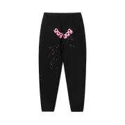 Sp5der Angel Number Sweatpant Black Men's  #B50827