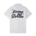 Amiri Shirts LIVING THE DREAM SHORT  Black/White #B53836