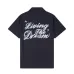Amiri Shirts LIVING THE DREAM SHORT  Black/White #B53836