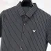Armani Shirts for Armani short-sleeved Shirts For Men #B61446