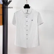 Armani Shirts for Armani short-sleeved Shirts For Men #B61446 Armani Shirts for Armani short-sleeved Shirts For Men #B61446