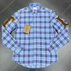 Burberry Shirts for Burberry Men's AAA+ Burberry Long-Sleeved Shirts #99913249