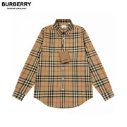Burberry Shirts for Burberry Men's AAA+ Burberry Long-Sleeved Shirts #B49684