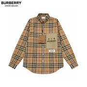 Burberry Shirts for Burberry Men's AAA+ Burberry Long-Sleeved Shirts #B49686