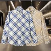 Burberry Shirts for Burberry Men's AAA+ Burberry Long-Sleeved Shirts #B49688