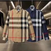 Burberry Shirts for Burberry Men's AAA+ Burberry Long-Sleeved Shirts #B49689
