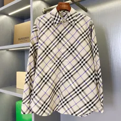 Burberry Shirts for Burberry Men's AAA+ Burberry Long-Sleeved Shirts #B58512