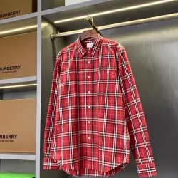 Burberry Shirts for Burberry Men's AAA+ Burberry Long-Sleeved Shirts #B58517