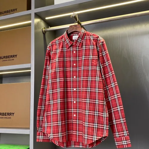 Burberry Shirts for Burberry Men's AAA+ Burberry Long-Sleeved Shirts #B58517