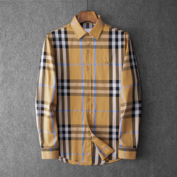 Burberry Shirts for Men's Burberry Long-Sleeved Shirts #99922077
