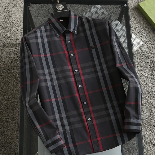 Burberry Shirts for Men's Burberry Long-Sleeved Shirts #9999926696