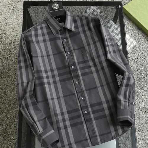 Burberry Shirts for Men's Burberry Long-Sleeved Shirts #9999926700