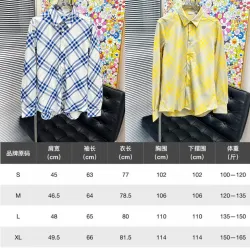Burberry Shirts for Men's Burberry Long-Sleeved Shirts #B58471