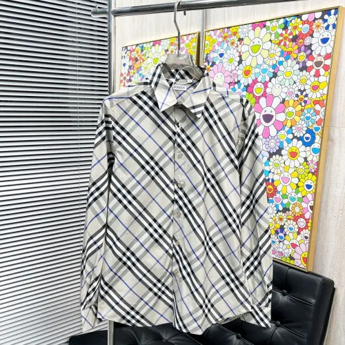 Burberry Shirts for Men's Burberry Long-Sleeved Shirts #B58474