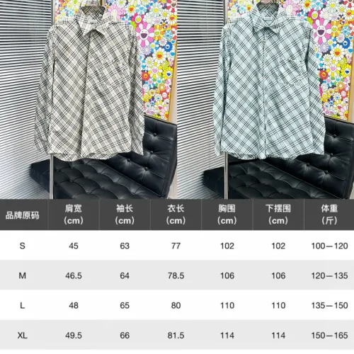 Burberry Shirts for Men's Burberry Long-Sleeved Shirts #B58480