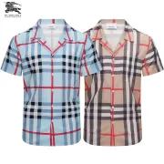 Burberry Shirts for Men's Burberry Shorts-Sleeved Shirts #99921057