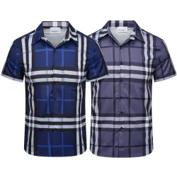 Burberry Shirts for Men's Burberry Shorts-Sleeved Shirts #99921484