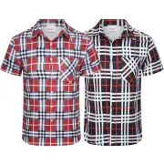 Burberry Shirts for Men's Burberry Shorts-Sleeved Shirts #99921934