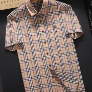 Burberry Shirts for Men's Burberry Shorts-Sleeved Shirts #99922634