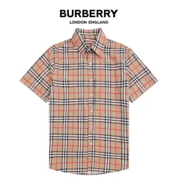 Burberry Shirts for Men's Burberry Shorts-Sleeved Shirts #999930502