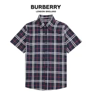 Burberry Shirts for Men's Burberry Shorts-Sleeved Shirts #999930503