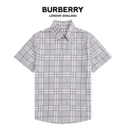 Burberry Shirts for Men's Burberry Shorts-Sleeved Shirts #999930504