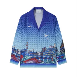 Casablanca Blue 'The Night View' Shirt #B53837