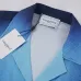 Casablanca Shirts Gradient Silk Short Sleeve Shirt #B53680