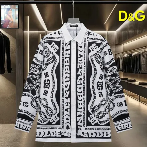 D&G Shirts for D&G Long-Sleeved Shirts For Men #B45715