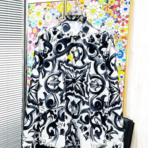 D&G Shirts for D&G Long-Sleeved Shirts For Men #B58454
