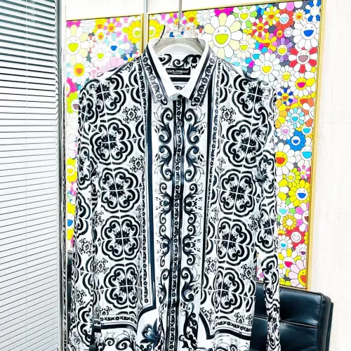 D&G Shirts for D&G Long-Sleeved Shirts For Men #B58455