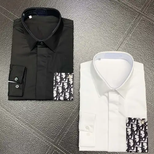 Dior shirts for Dior Long-Sleeved Shirts for men #B41125