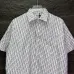 Dior shirts for Dior Short-sleeved shirts for men #B60658