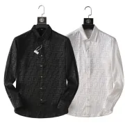 Fendi Shirts for Fendi Long-Sleeved Shirts for men #9999924586