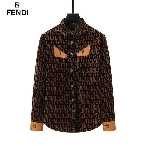 Fendi Shirts for Fendi Long-Sleeved Shirts for men #9999928496