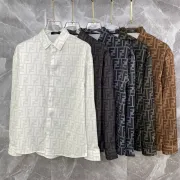 Fendi Shirts for Fendi Long-Sleeved Shirts for men #B38298