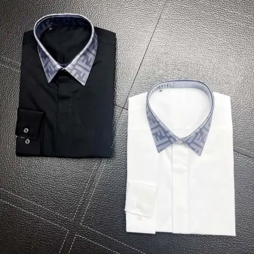 Fendi Shirts for Fendi Long-Sleeved Shirts for men #B41098