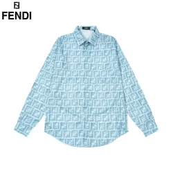 Fendi Shirts for Fendi Long-Sleeved Shirts for men #B44005