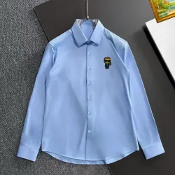 Fendi Shirts for Fendi Long-Sleeved Shirts for men #B60410